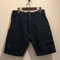 GERUGA GR-P-94 CARGO HALF PANTS DENIM INDIGO