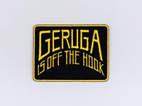 GERUGA GR-Z-23 CUSTOM WAPPEN GERUGA IS OFF THE HOOK BK YELLOW-LOGO