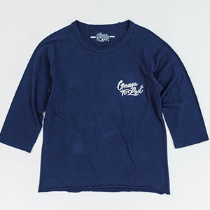 GERUGA GR-C-101A RAGLAN T-S PLAIN NAVY