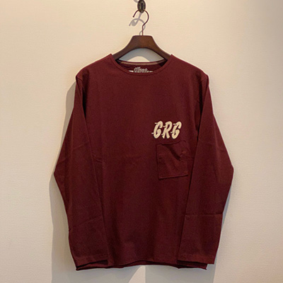 GERUGA GR-C-122 HEAVY DUTY L/S T-S DARK CHERRY