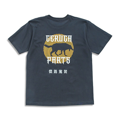 GERUGA GR-C-150 PRINT T-SHIRTS 戯路駕装 LIGHT-BK