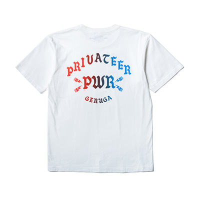 GR-C-187 PRINT-T PRIVATEER PWR WHITE