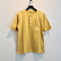 GERUGA GR-C-77 HENLY NECK T-S MUSTARD