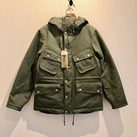 GERUGA GR-J-102 MOTORCYCLE HEAVY PARKA KHAKI GREEN