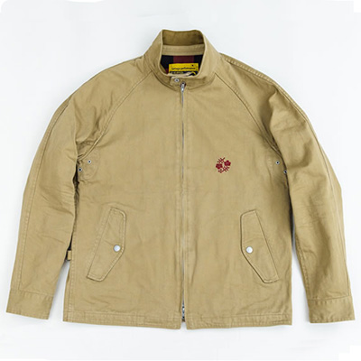 GERUGA GR-J-108A HARRINGTON JACKET CHINO BEIGE