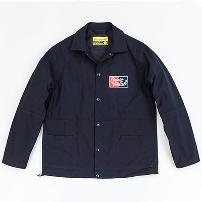 GERUGA GR-J-109B COACH JACKET PLAIN BLACK