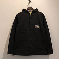 GERUGA GR-J-98 HOODED COACH JACKET LIBIDO PUNISHMENT BLACK