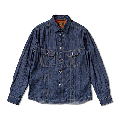 GERUGA GR-S-146 DENIM SHIRTS LIGHT-OZ INDIGO