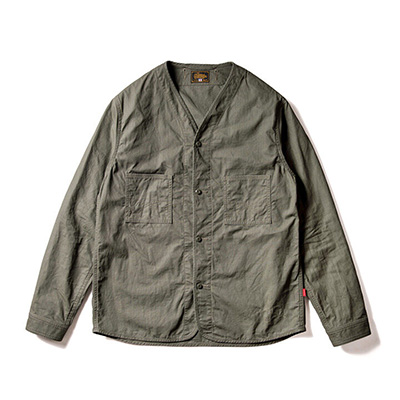 GERUGA GR-S-151 LINER SHIRTS RIP-STOP KHAKI-GREEN