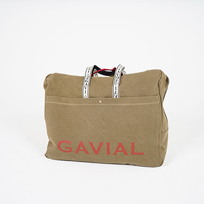 GAVIAL BIG SHOULDER BAG KHAKI