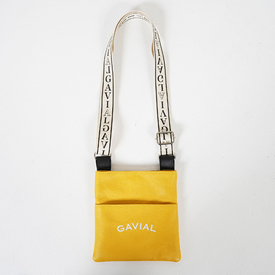 GAVIAL GVL-21SSA-0476 LEATHER SACOCHE YELLOW