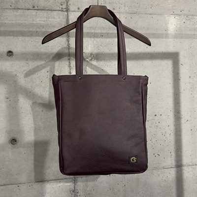 GVL-23AWA-0614 CRB別注 LEATHER SHOULDER BAG BORDEAUX