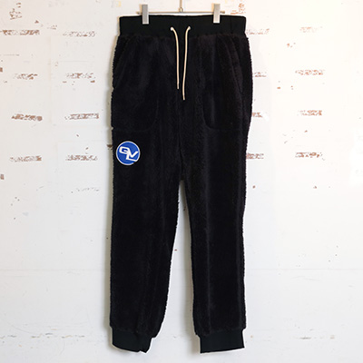 GVL-19AWB-0382 FLEECE PANTS BLACK