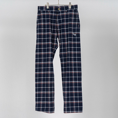 GAVIAL GVL-22AWB-0544 CHECK PANTS NAVY CHECK