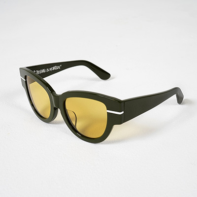 GAVIAL GVL-21SSA-0478 SUNGLASSES GREEN×YELLOW