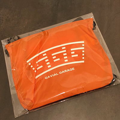 GAVIAL GARAGE GARAGE NYLON SACOCHE ORANGE