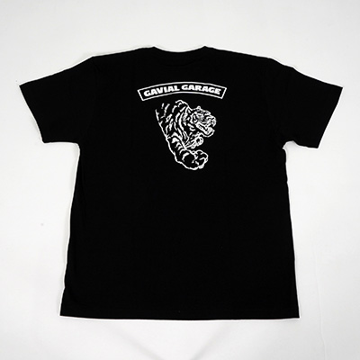 GAVIAL GARAGE GVL-GG-11 GARAGE TIGER TEE BLACK