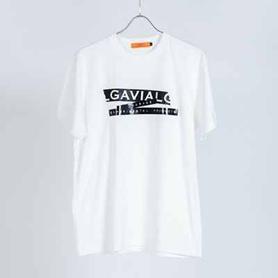 GAVIAL GARAGE GVL-GG-25 S/S TEE TAPES WHITE