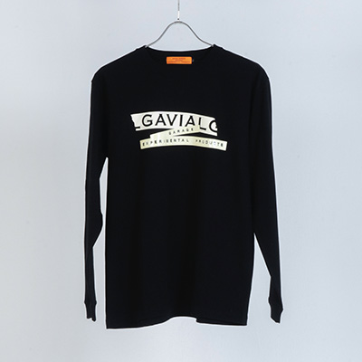 GAVIAL GARAGE GVL-GG-26 GARAGE L/S TEE TAPES BLACK