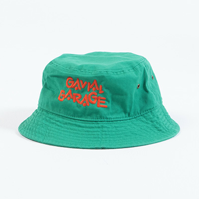 GAVIAL GARAGE GVL-GG-33 BUCKET HAT GREEN