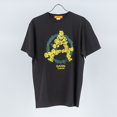 GAVIAL GARAGE GVL-GG-38 S/S TEE ANARCHY WREATH SUMI