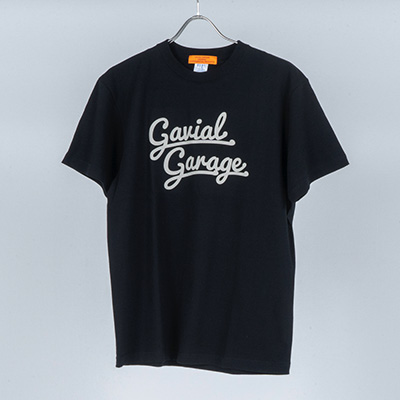 GAVIAL GARAGE GVL-GG-39 S/S TEE FLOCKY BLACK