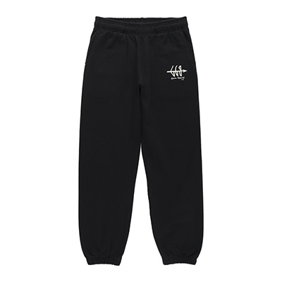 GAVIAL GARAGE GVL-GG-50 SWEAT PANTS GGG BLACK