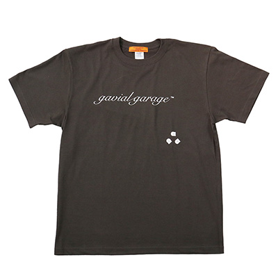 GAVIAL GARAGE GVL-GG-57 SS TEE LOGO CHARCOAL