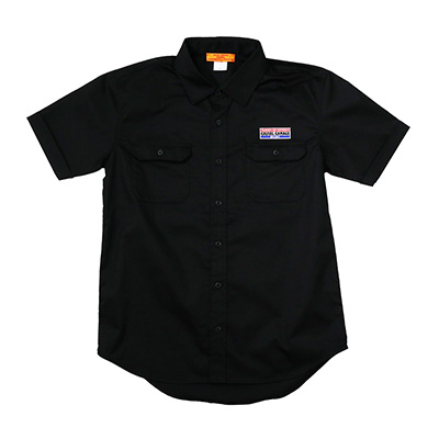 GAVIAL GARAGE GVL-GG-64 SS WORK SHIRTS EMBLEM BLACK