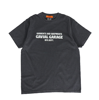 GVL-GG-74 GARMENT DYED SS TEE CHARCOAL