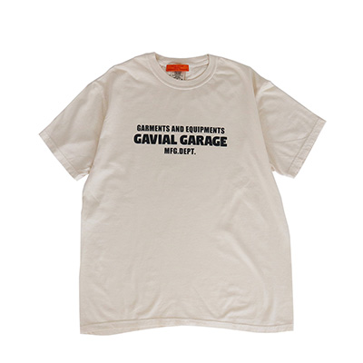 GVL-GG-74 GARMENT DYED SS TEE IVORY