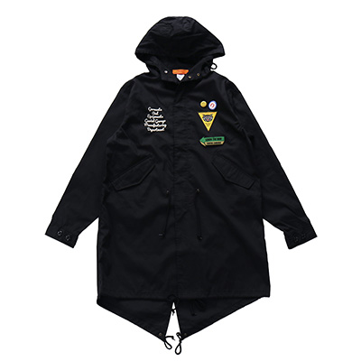 GAVIAL GARAGE GVL-GG-80 MODS COAT BLACK