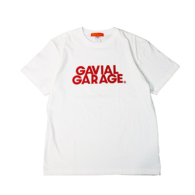 GAVIAL GARAGE GVL-GG-87 S/S TEE “G.DOG” WHITE