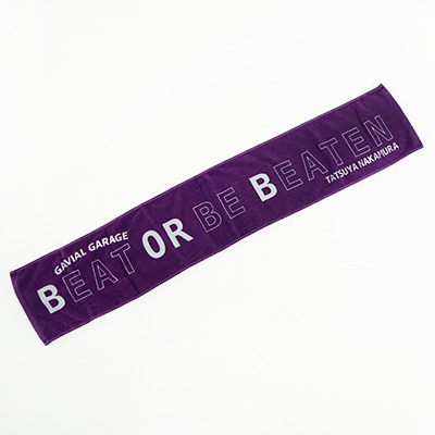 GVL-TGG-02 2021 TATSUYA NAKAMURA×GAVIAL GARAGE MUFFLER TOWEL PURPLE