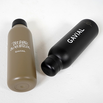 GAVIAL GVL-21SSA-0483 WATER BOTTLE BLACK TAN