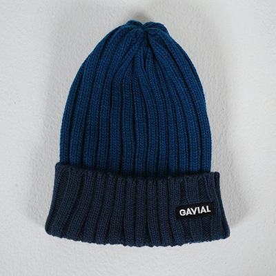 GAVIAL GVL-21AWA-0498 TOW-TONE KNIT CAP BLUE