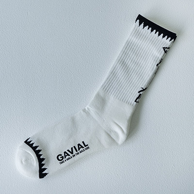 GAVIAL GVL-22AWA-0550 JACQUARD SOCKS WHITE