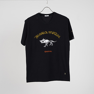 GAVIAL GVL-20SST-0396 TEE 03 WILD SIDE BLACK