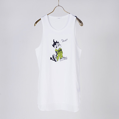 GAVIAL GVL-21SST-0452 EASY TANKTOP THE DEVIL WHITE