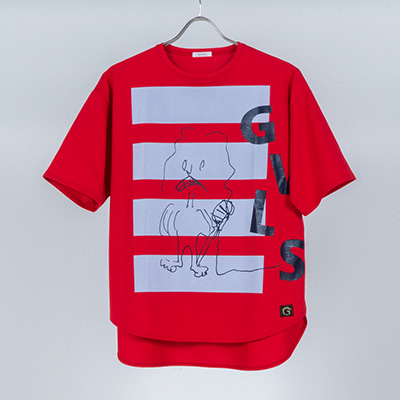 GAVIAL GVL-22AWT-0531 S/S TEE AEROSUMASHI RED