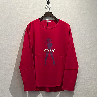 GAVIAL GVL-22AWT-0533 L/S TEE BON*AGE RED