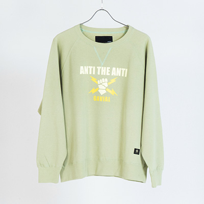 GAVIAL GVL-22SST-0510 L/S SWEAT ANTI THE ANTI PISTACHIO