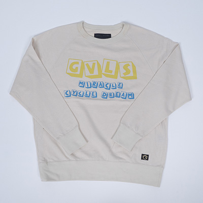 GAVIAL GVL-23SST-0563 L/S SWEAT M.C.D BEIGE