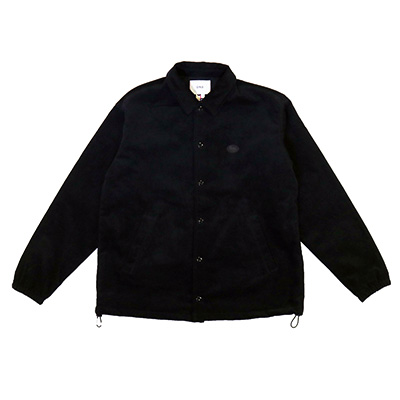 GVL-23AWT-0601 CORDUROY COACH JACKET BLACK