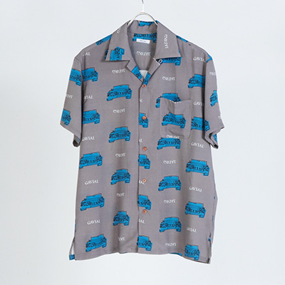 GAVIAL GVL-22SST-0513 S/S ALOHA SHIRTS MARK II GRAY