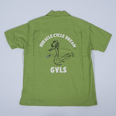 GAVIAL GVL-23SST-0564 S/S BOWLING SHIRTS GREEN