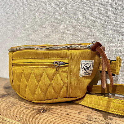 GERUGA GR-B-23 別注 SLING BAG TYPE-02 PLAIN YELLOW