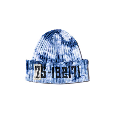 GR-KT-23B TYE-DYE KNIT CAP 75-182171 NAVY TYE-DYE