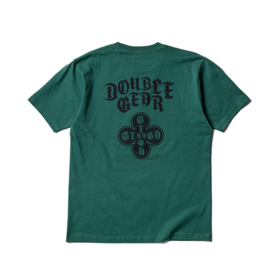 GERUGA GR-C-176 RPRINT T-SHIRS BOUBLE GEAR IVY-GREEN