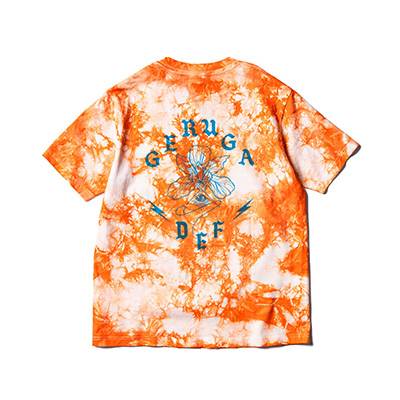 GERUGA GR-C-178 PRINT T-SHIRS TIE DYE & DEF ORANGE